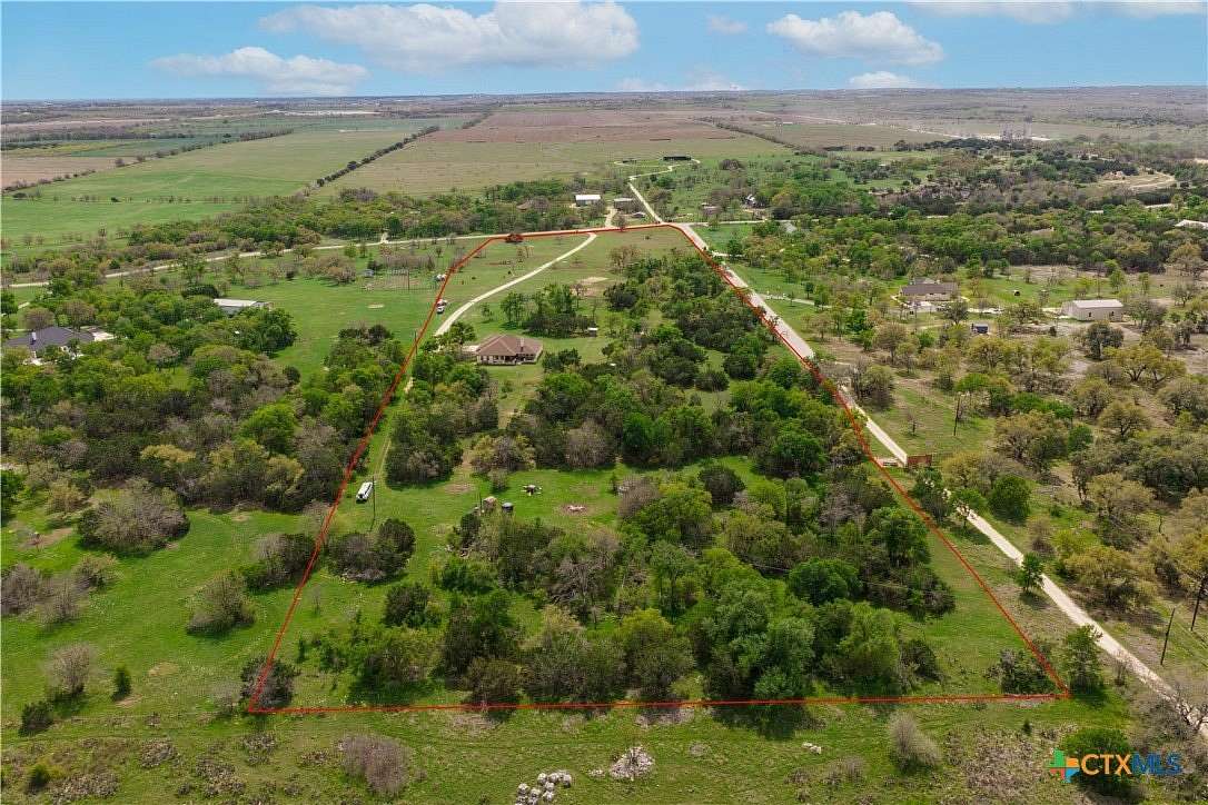 15 Acres of Land with Home for Sale in Salado, Texas