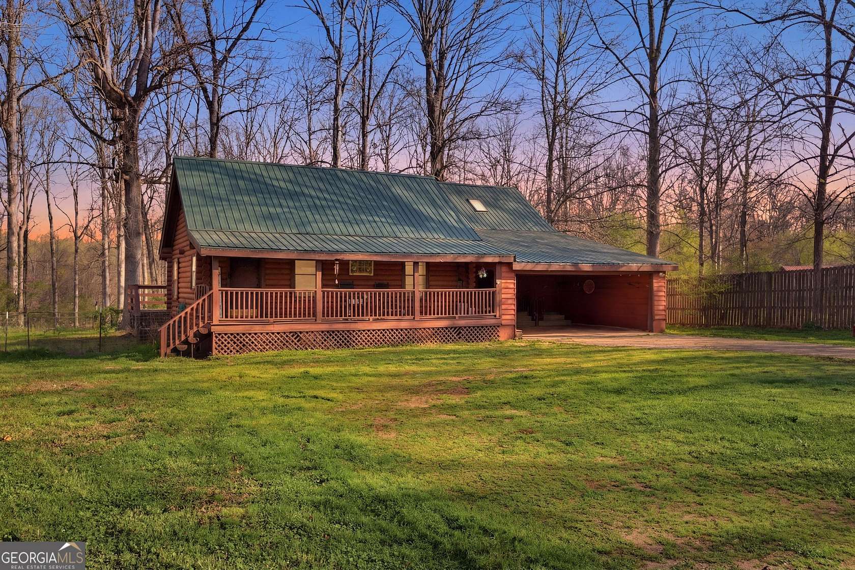 3 Acres of Land with Home for Sale in Danielsville, Georgia