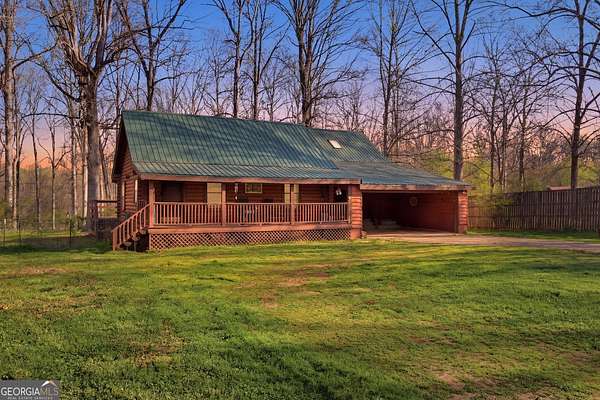 3 Acres of Land with Home for Sale in Danielsville, Georgia