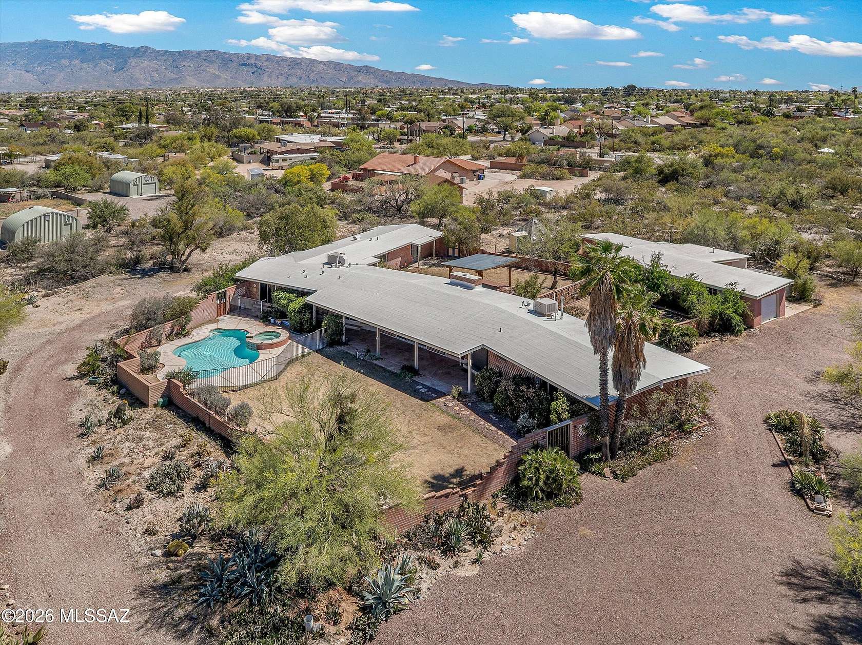 2.88 Acres of Land with Home for Sale in Tucson, Arizona