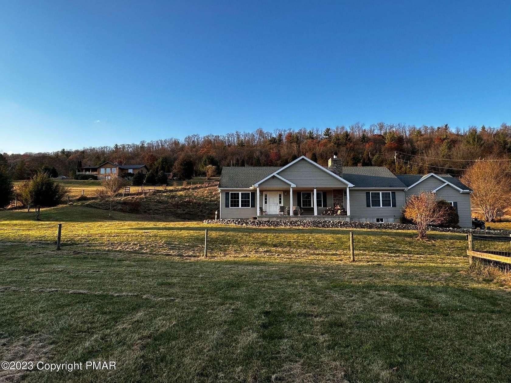 6.33 Acres of Land with Home for Lease in Kunkletown, Pennsylvania