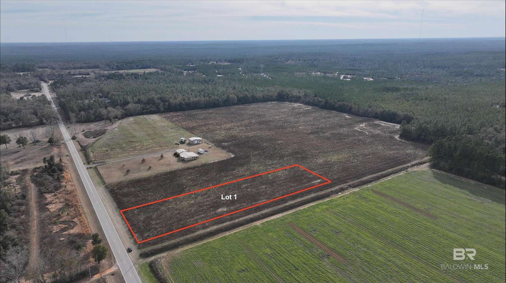 2.3 Acres of Residential Land for Sale in Robertsdale, Alabama