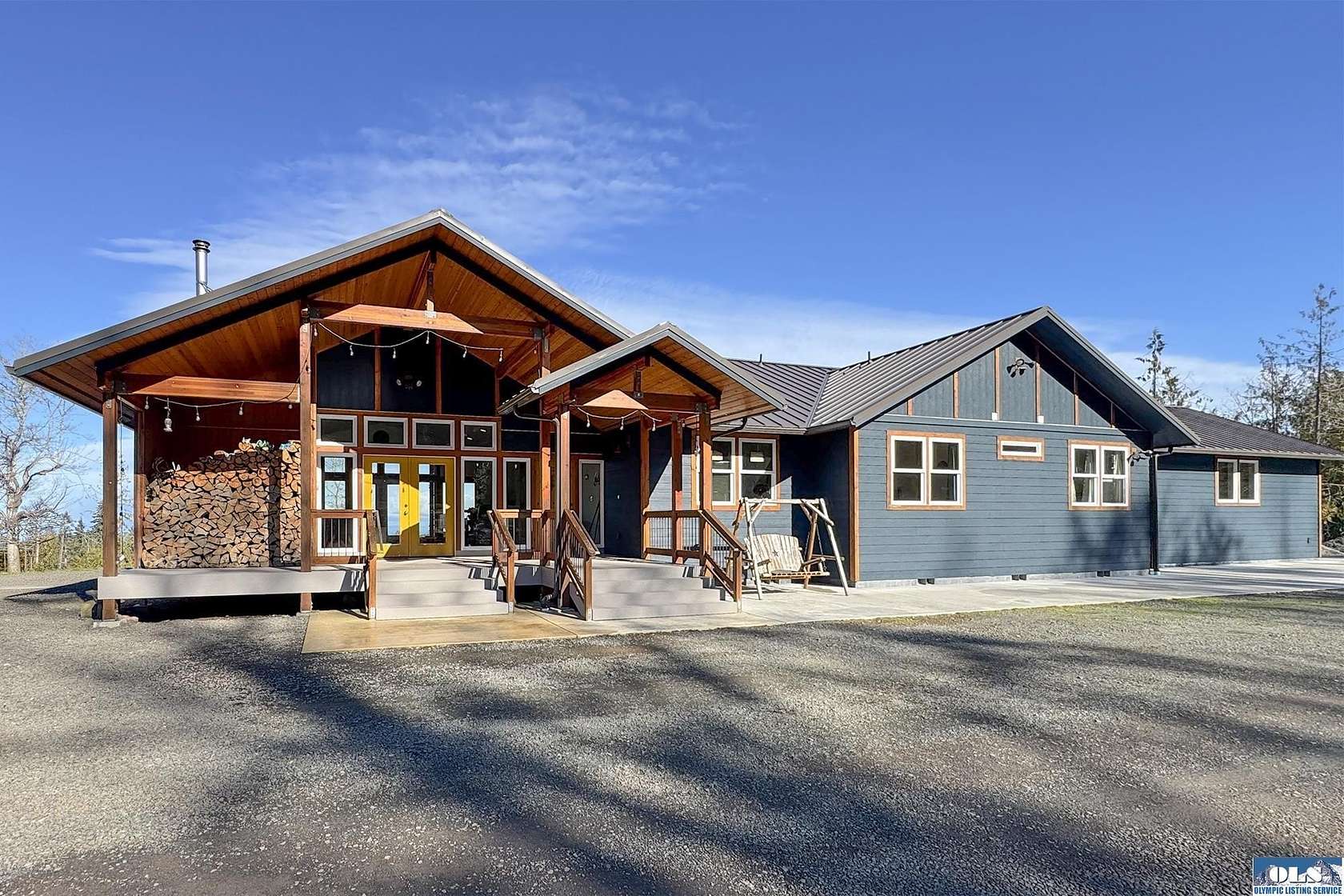 10 Acres of Recreational Land with Home for Sale in Port Angeles, Washington