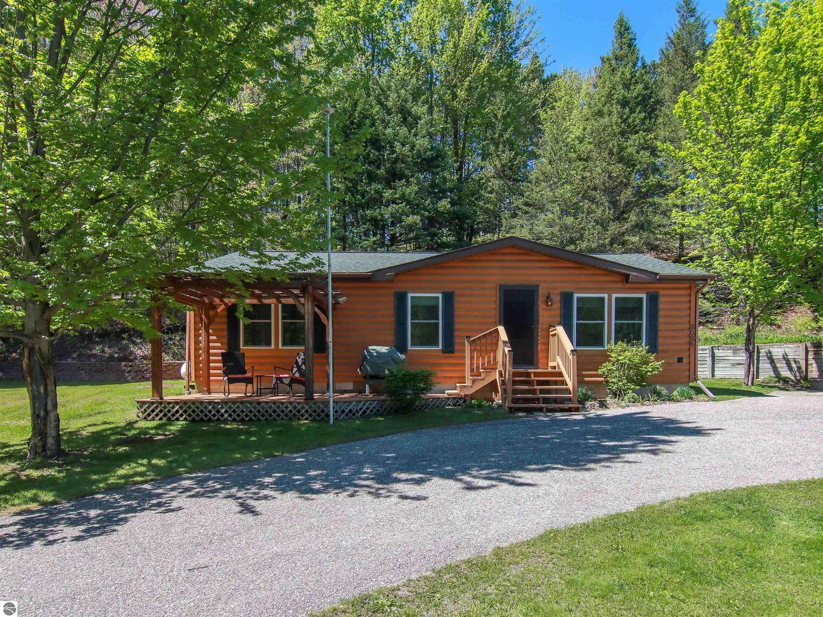 3.6 Acres of Land with Home for Sale in Beulah, Michigan