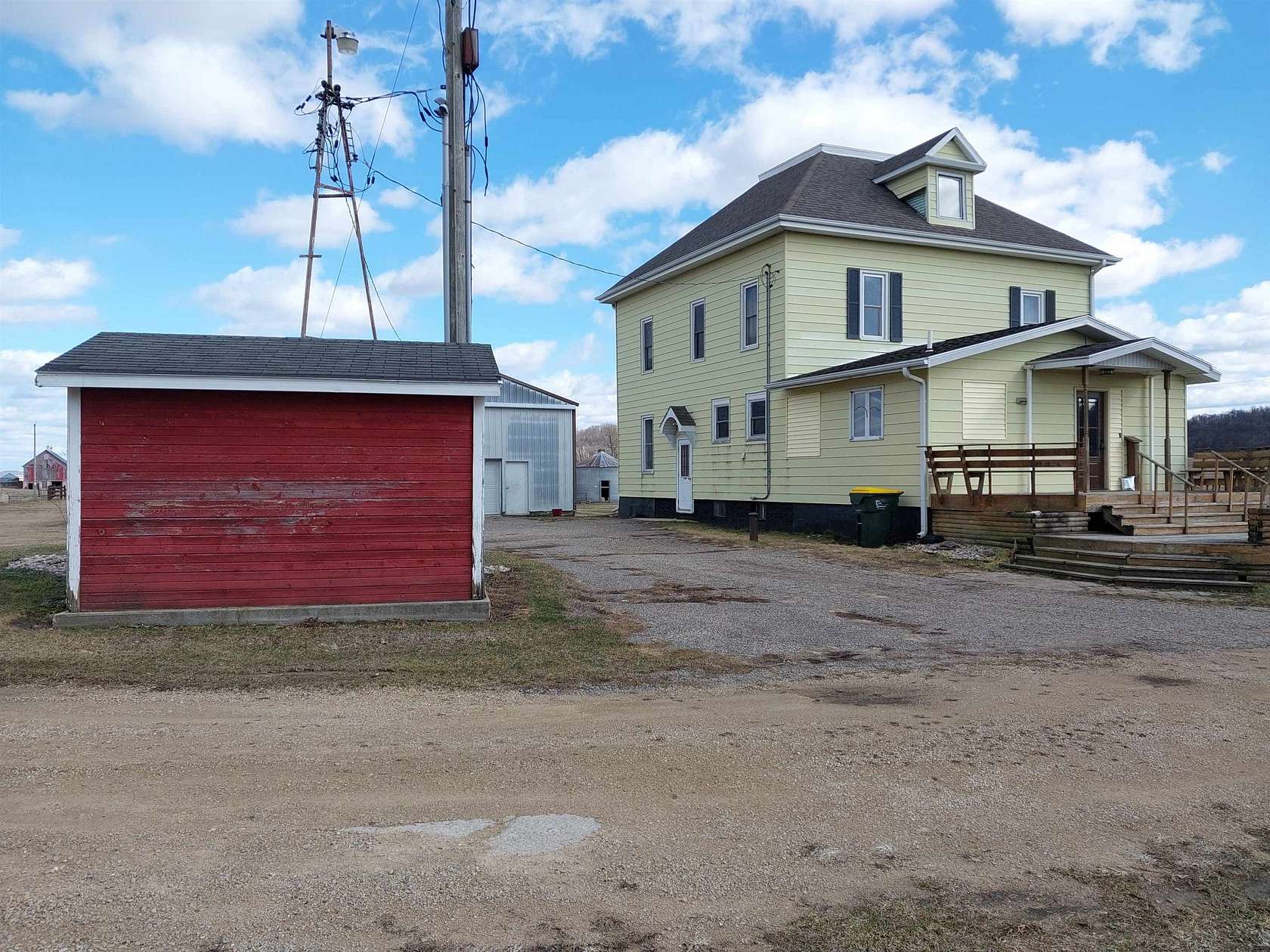 5 Acres of Land with Home for Sale in North Freedom, Wisconsin