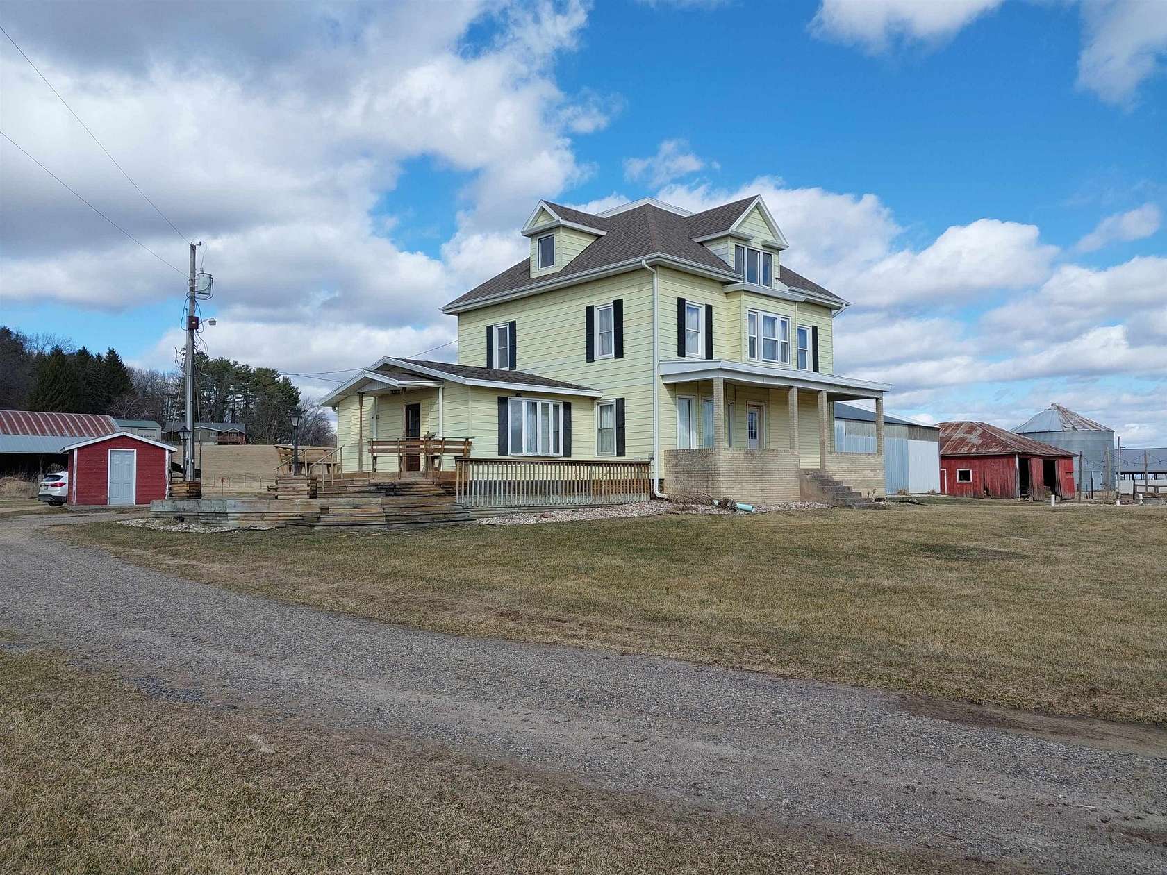 5 Acres of Land with Home for Sale in North Freedom, Wisconsin