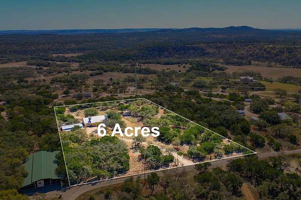 6 Acres of Land with Home for Sale in Johnson City, Texas
