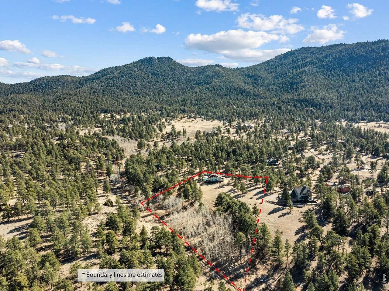 4 Acres of Land with Home for Sale in Estes Park, Colorado