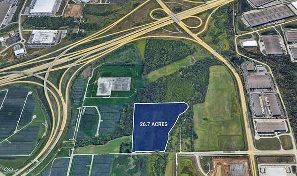 26.7 Acres of Commercial Land for Sale in Indianapolis, Indiana