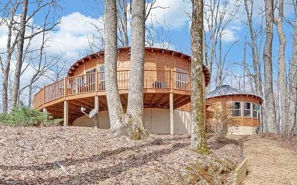 26.9 Acres of Recreational Land with Home for Sale in Hiawassee, Georgia