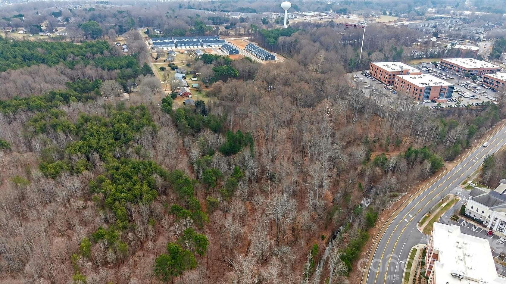 7.14 Acres of Land with Home for Sale in Mooresville, North Carolina