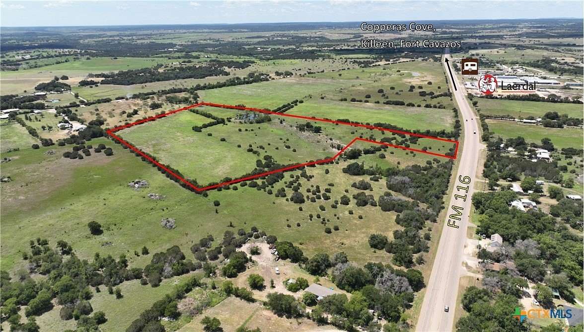 24 Acres of Land for Sale in Gatesville, Texas
