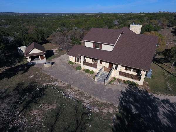 22.5 Acres of Recreational Land with Home for Sale in Hunt, Texas