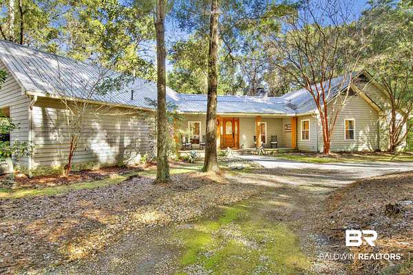 3.19 Acres of Land with Home for Sale in Fairhope, Alabama