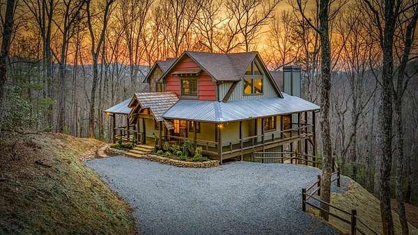 2 Acres of Land with Home for Sale in Blue Ridge, Georgia