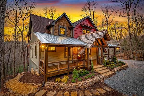 2 Acres of Land with Home for Sale in Blue Ridge, Georgia