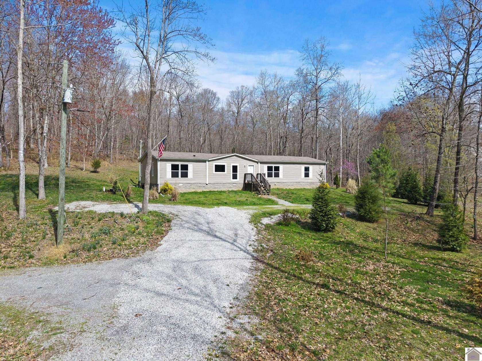 20 Acres of Recreational Land with Home for Sale in Kuttawa, Kentucky