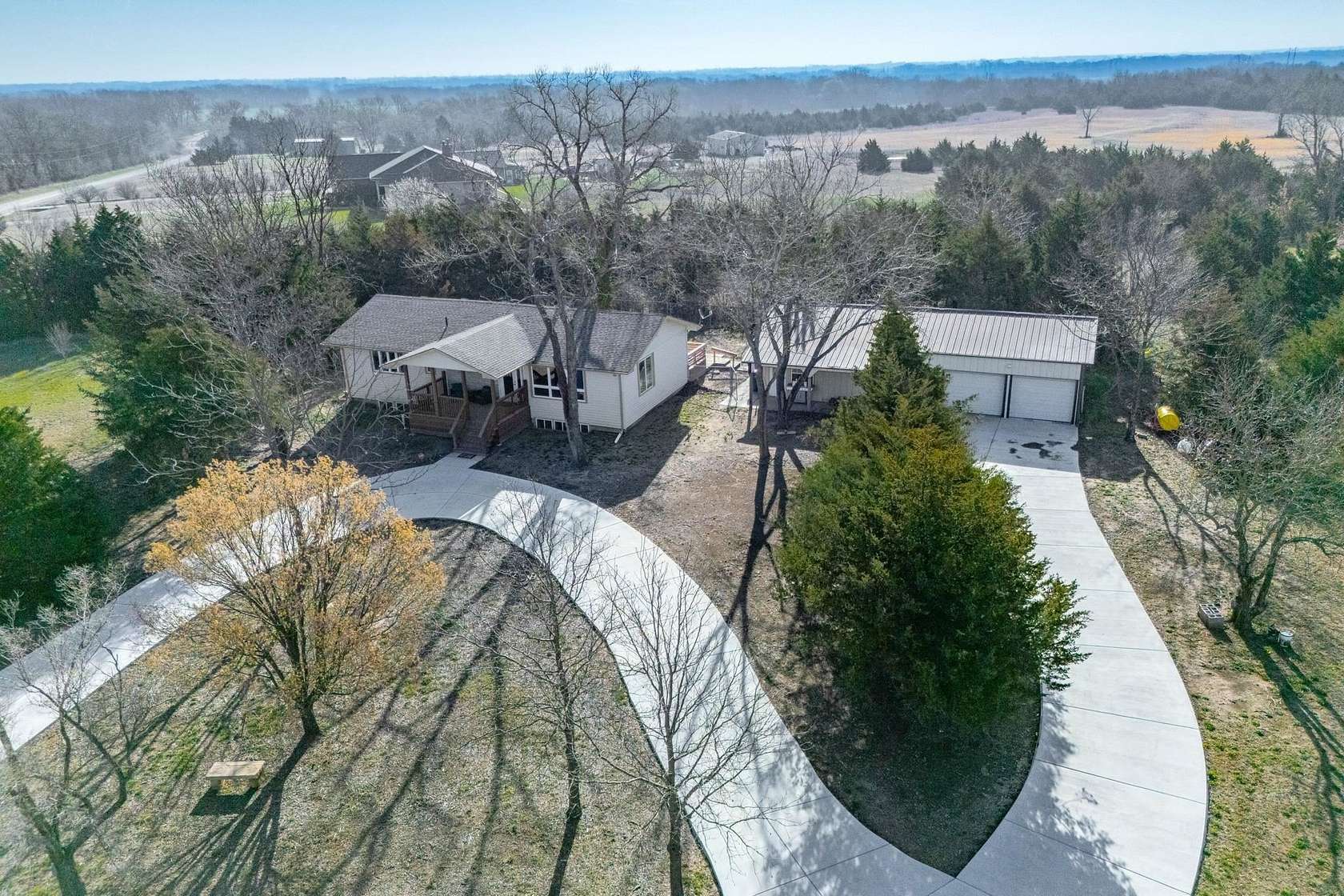 4.3 Acres of Land with Home for Sale in Benton, Kansas