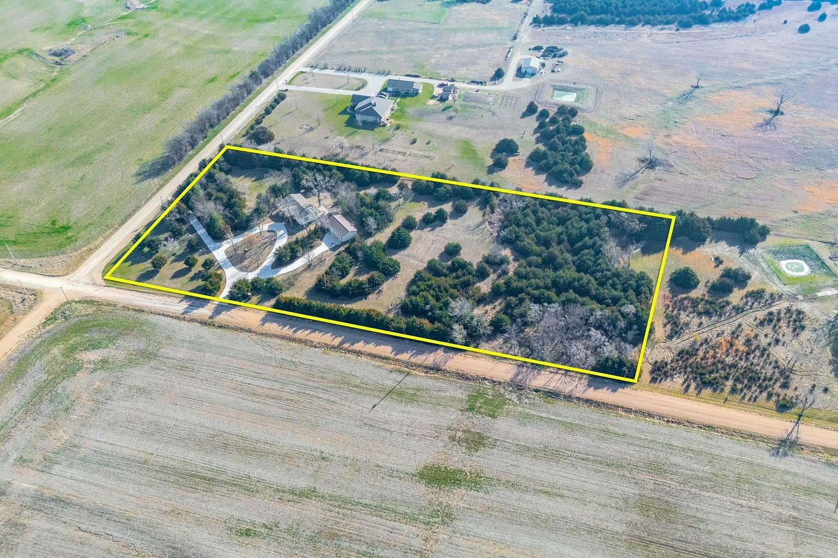 4.3 Acres of Land with Home for Sale in Benton, Kansas