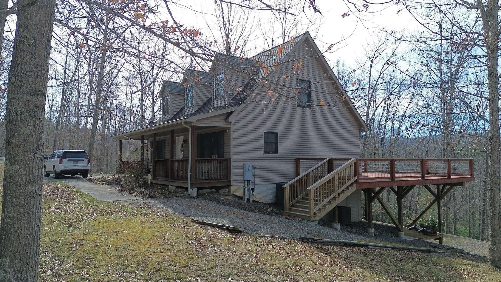 20.2 Acres of Land with Home for Sale in Buckeye, West Virginia