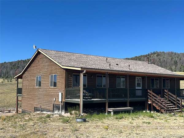 11.5 Acres of Recreational Land with Home for Sale in Hartsel, Colorado