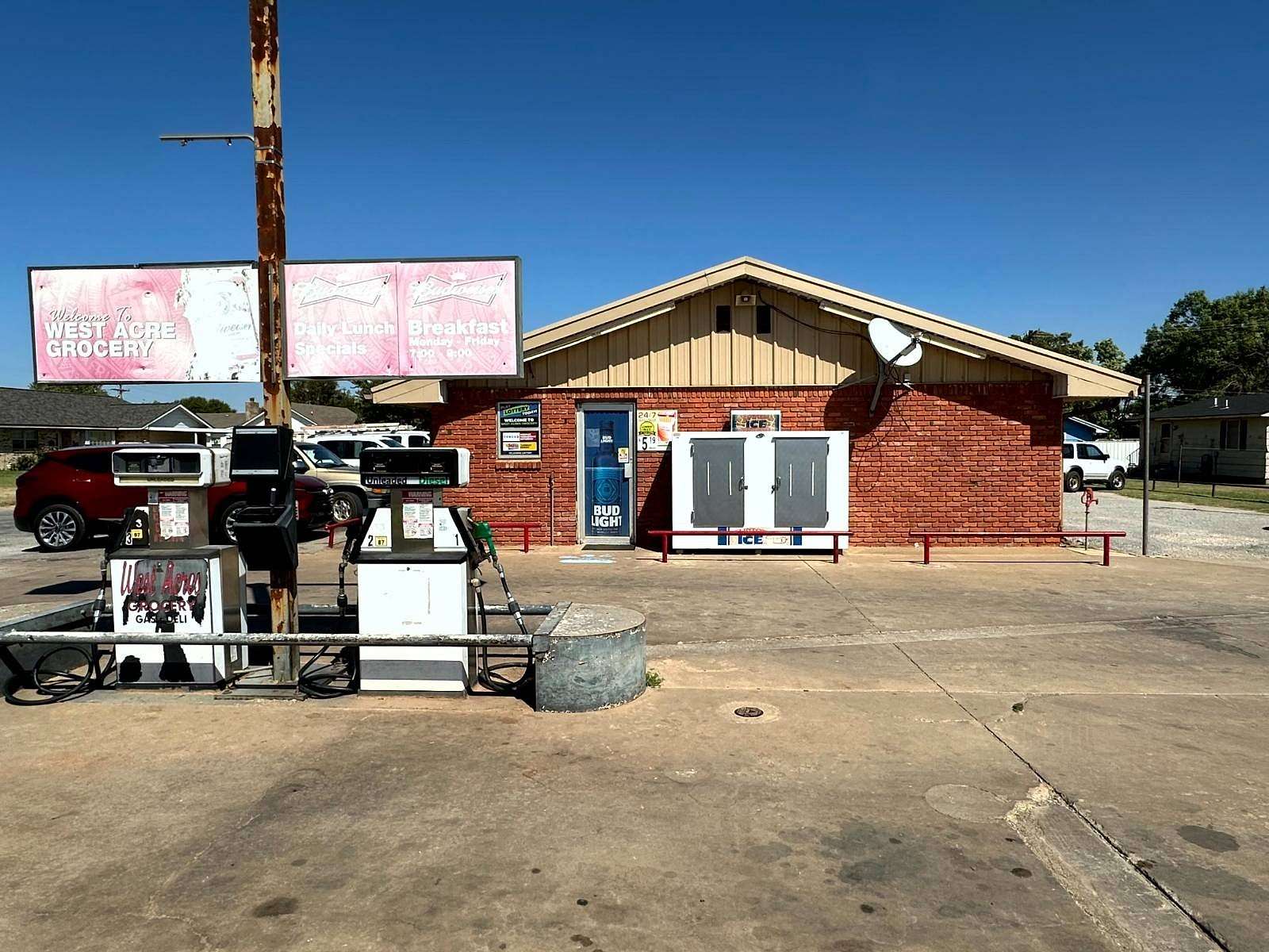 1.65 Acres of Commercial Land for Auction in Okeene, Oklahoma