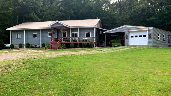 5.72 Acres of Land with Home for Sale in Lewis Run, Pennsylvania