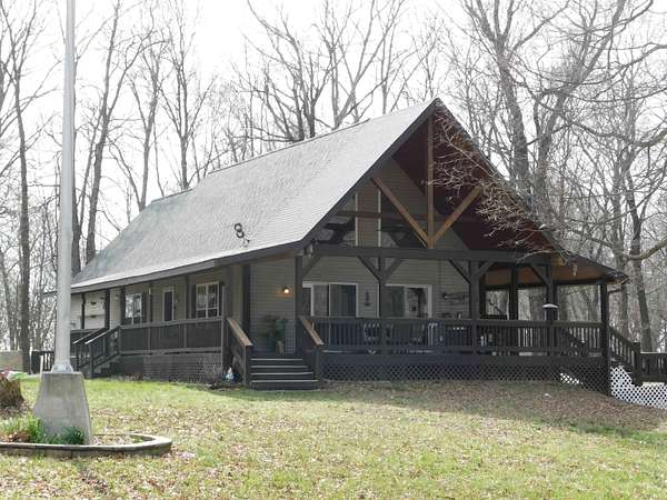 10.1 Acres of Land with Home for Sale in Old Pekin, Indiana