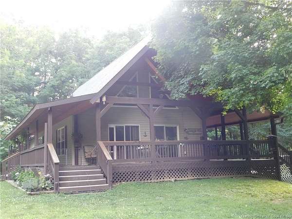 10.1 Acres of Land with Home for Sale in Old Pekin, Indiana