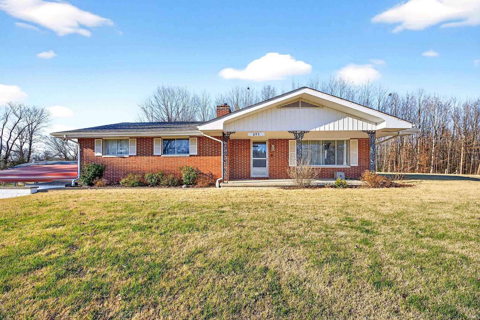 9.29 Acres of Land with Home for Sale in Mitchell, Indiana