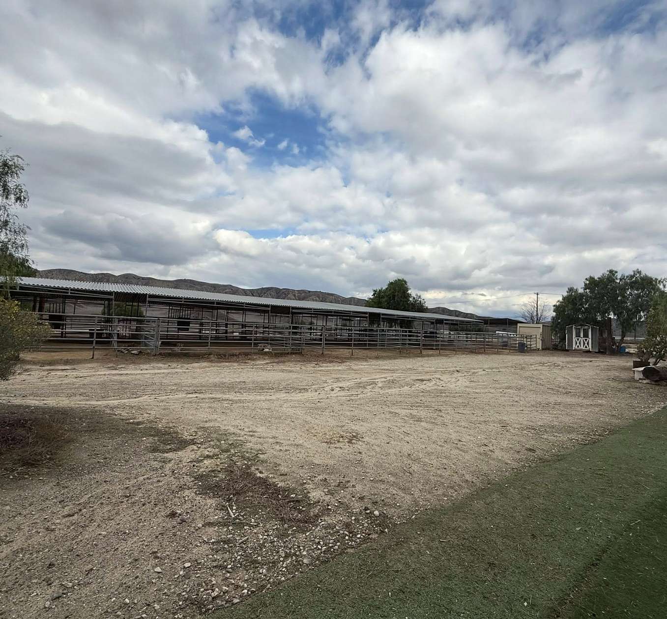 5 Acres of Land with Home for Lease in Redlands, California