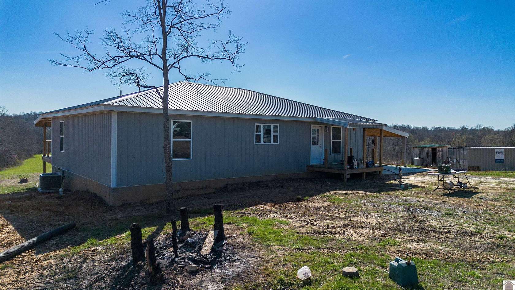 27.1 Acres of Land with Home for Sale in Grand Rivers, Kentucky