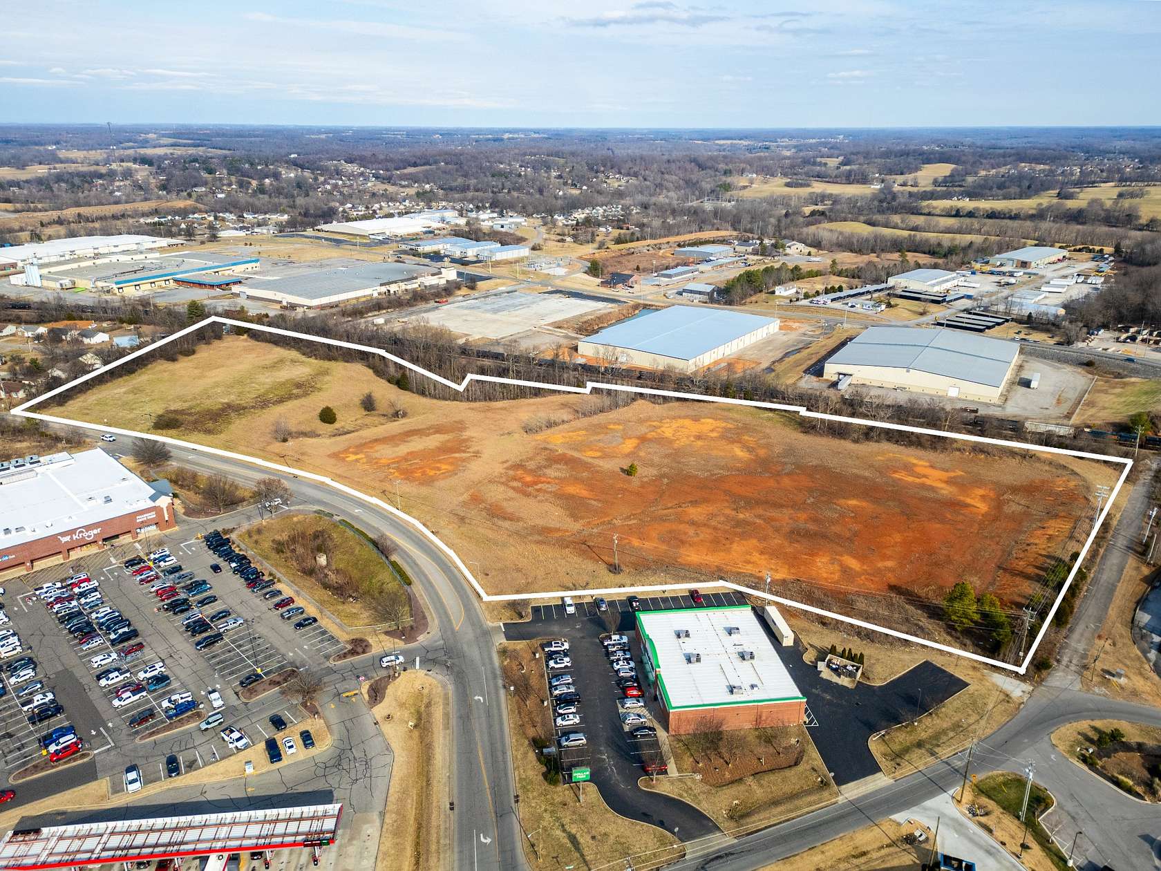 14.6 Acres of Commercial Land for Sale in Springfield, Tennessee