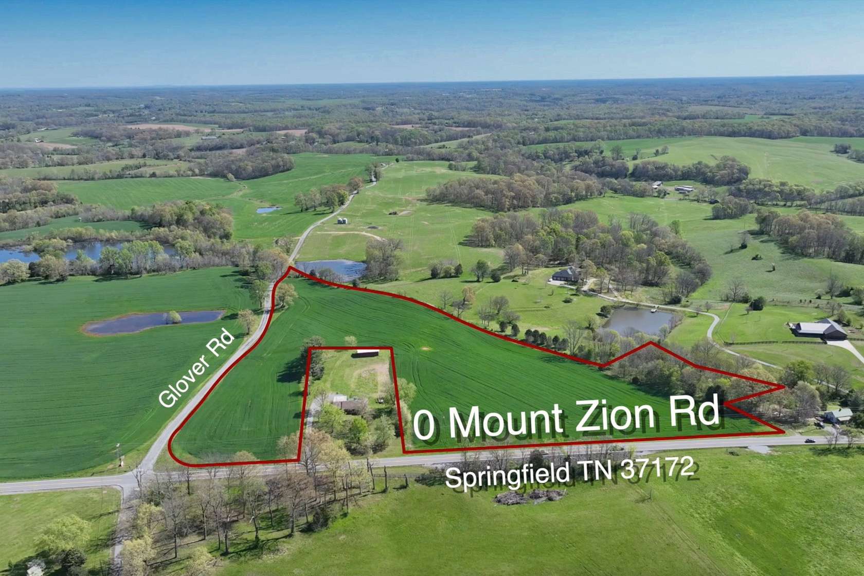 14.8 Acres of Land for Sale in Springfield, Tennessee
