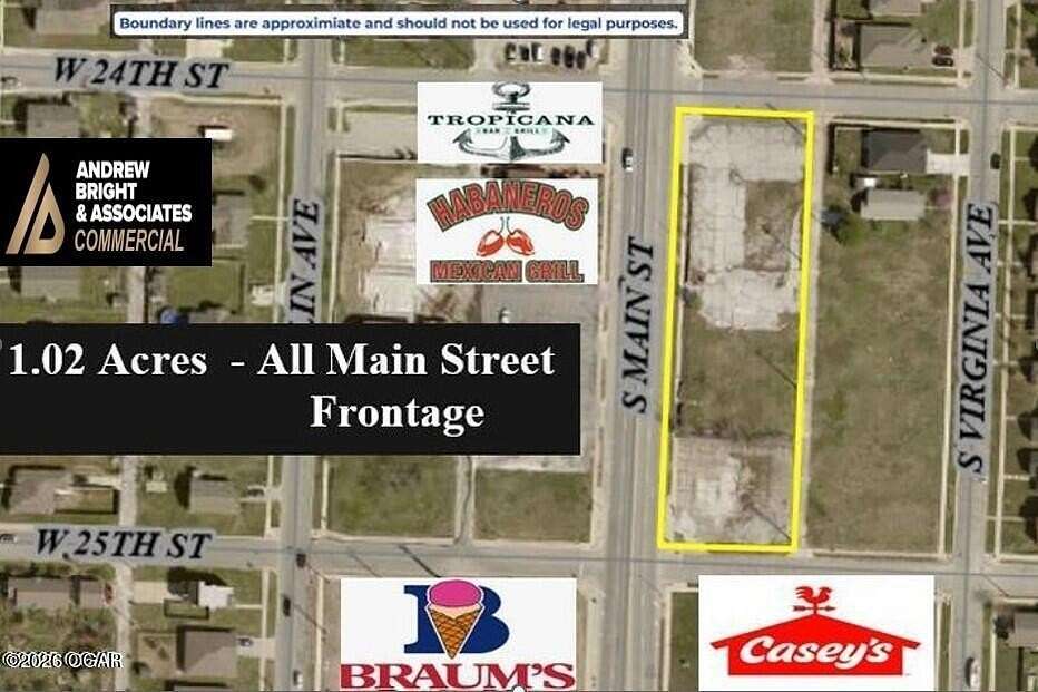 1 Acre of Commercial Land for Sale in Joplin, Missouri