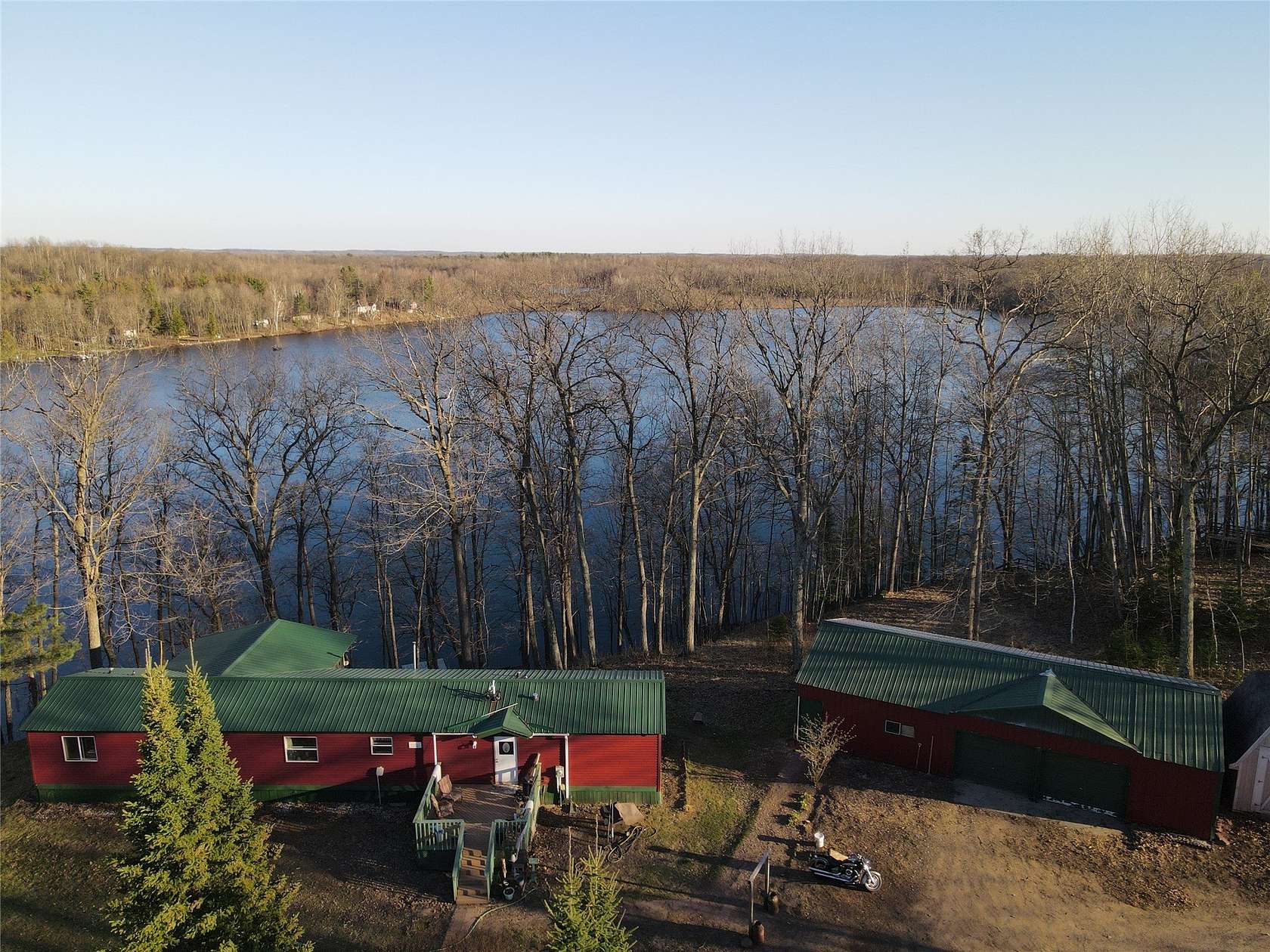 2.38 Acres of Land with Home for Sale in Chetek, Wisconsin