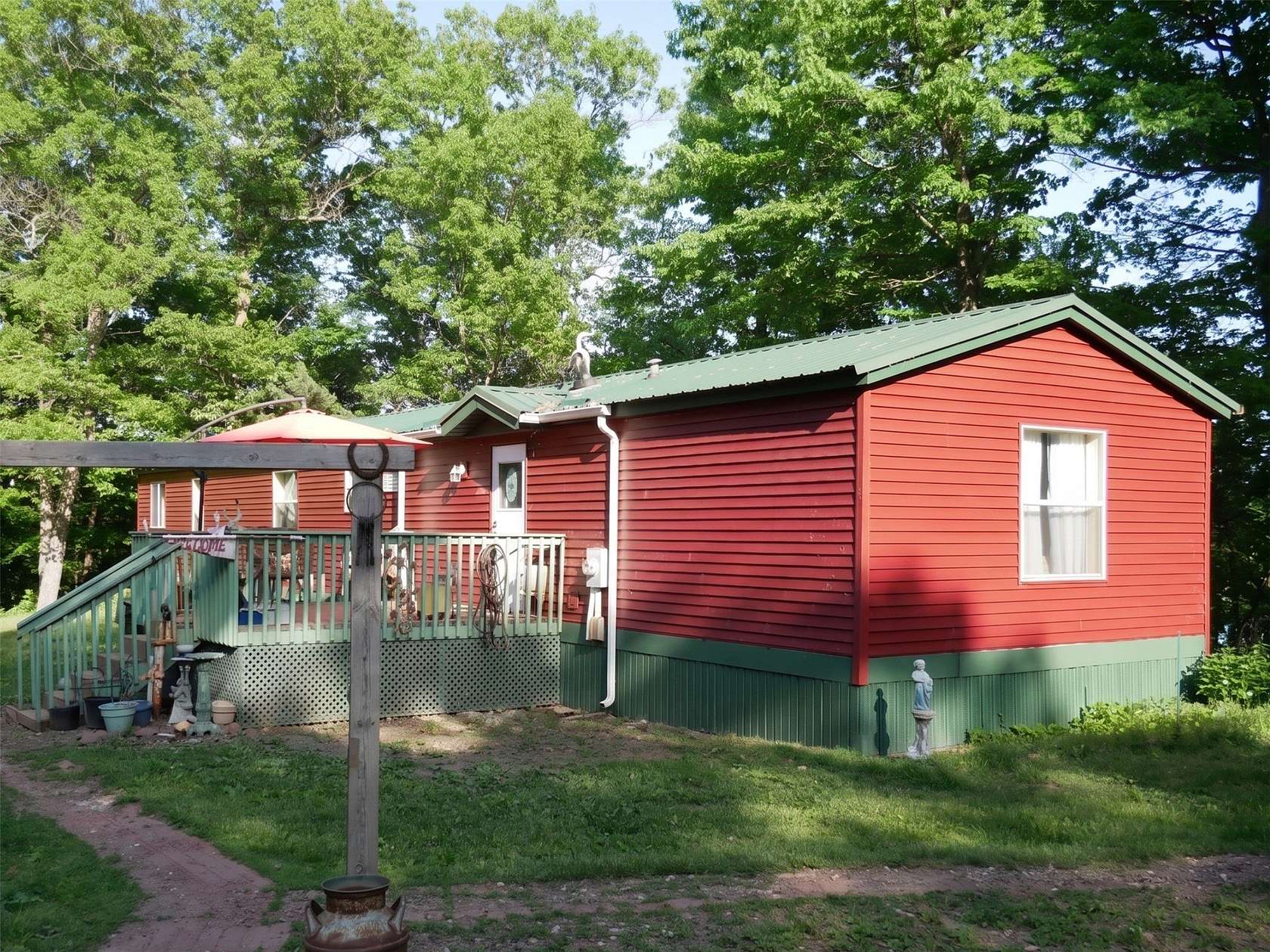 2.38 Acres of Land with Home for Sale in Chetek, Wisconsin