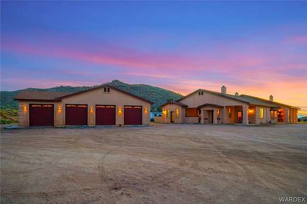 8.14 Acres of Land with Home for Sale in Kingman, Arizona