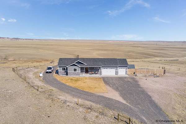 11.6 Acres of Land with Home for Sale in Cheyenne, Wyoming