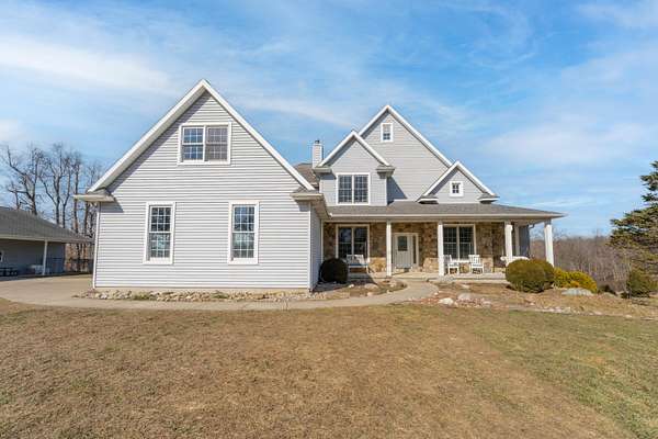 34 Acres of Land with Home for Sale in Burlington, Michigan