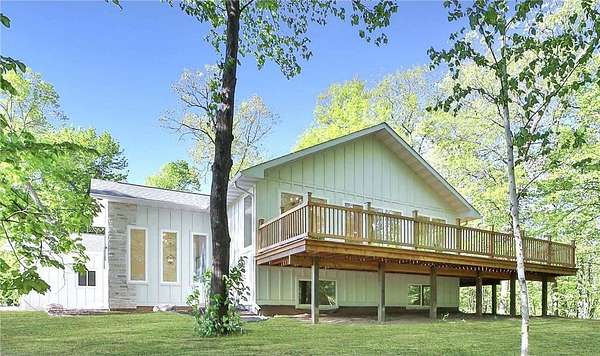 9.45 Acres of Land with Home for Sale in Merrifield, Minnesota