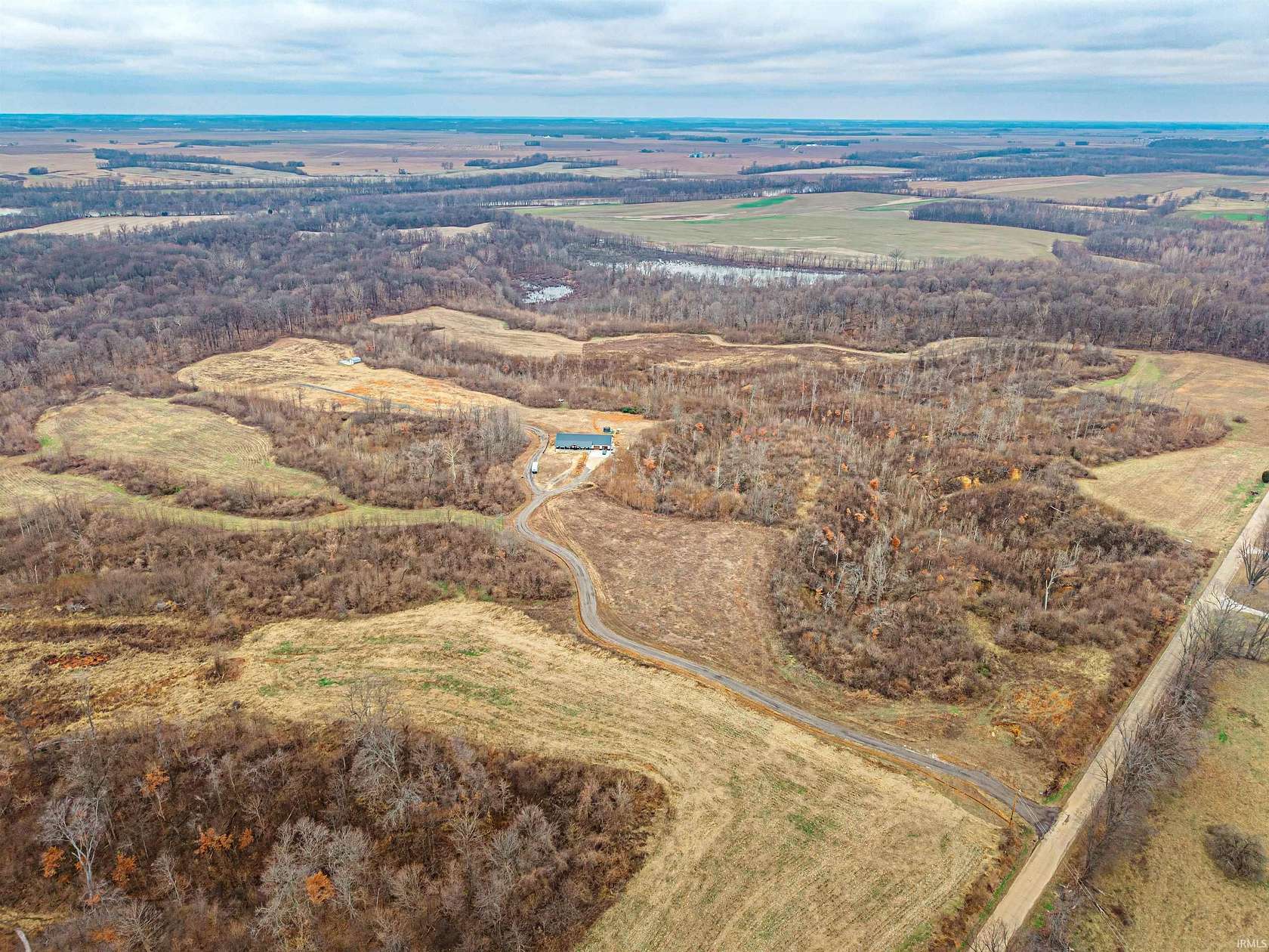 13.4 Acres of Land for Sale in Hazleton, Indiana