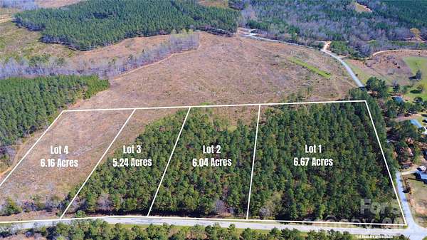 6.16 Acres of Residential Land for Sale in Jonesville, South Carolina