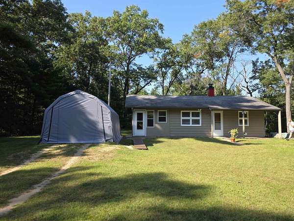 42.7 Acres of Recreational Land with Home for Sale in New Lisbon, Wisconsin