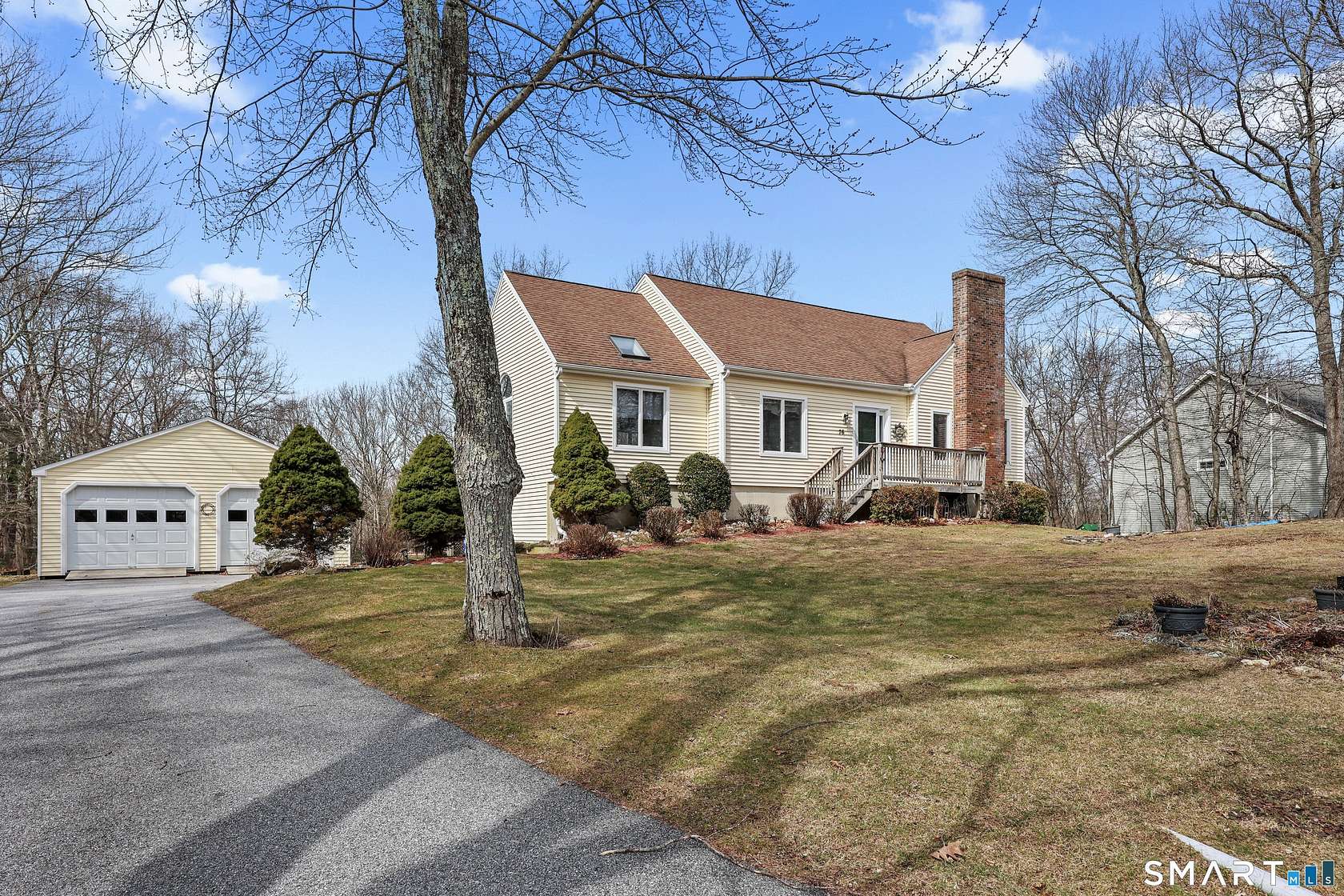 2 Acres of Land with Home for Sale in New Hartford, Connecticut