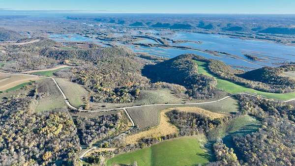 258 Acres of Recreational & Residential Land for Sale in Lansing, Iowa