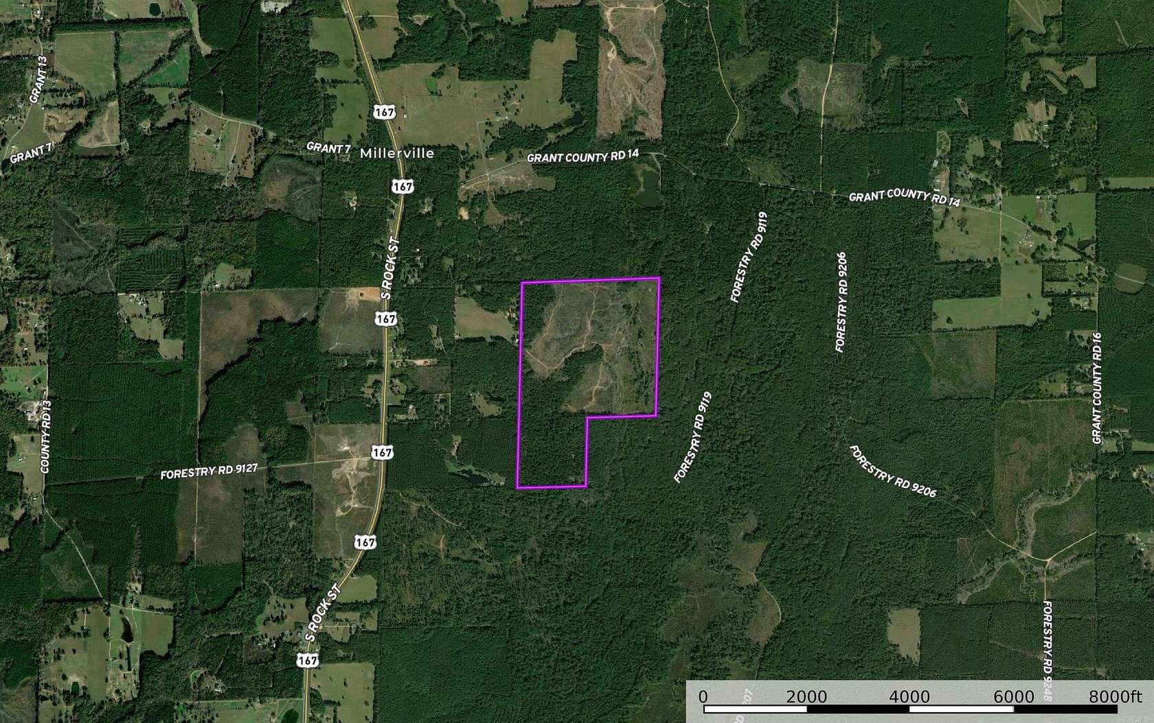 200 Acres of Recreational Land for Sale in Sheridan, Arkansas