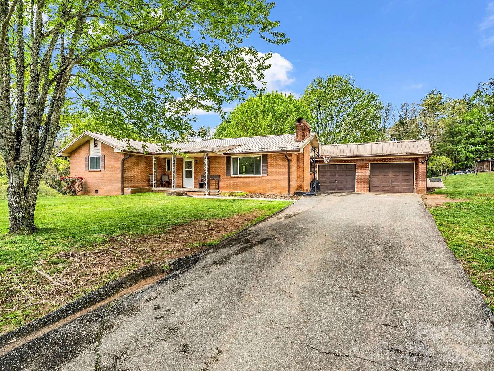 2.14 Acres of Land with Home for Sale in Penrose, North Carolina