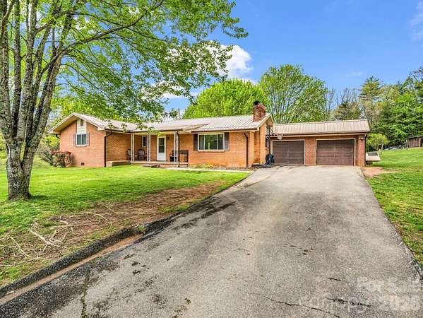 2.14 Acres of Land with Home for Sale in Penrose, North Carolina