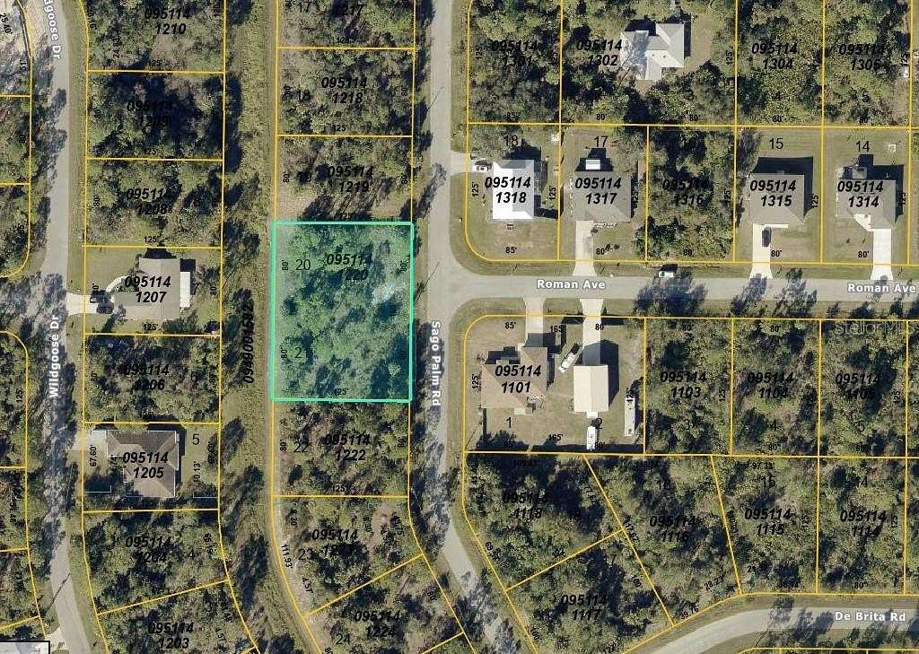 0.46 Acres of Land for Sale in North Port, Florida